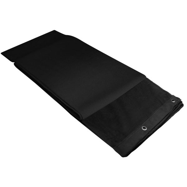 Adam Hall 0151X33 - DECO theaterdoek zwart 3 x 3 meter