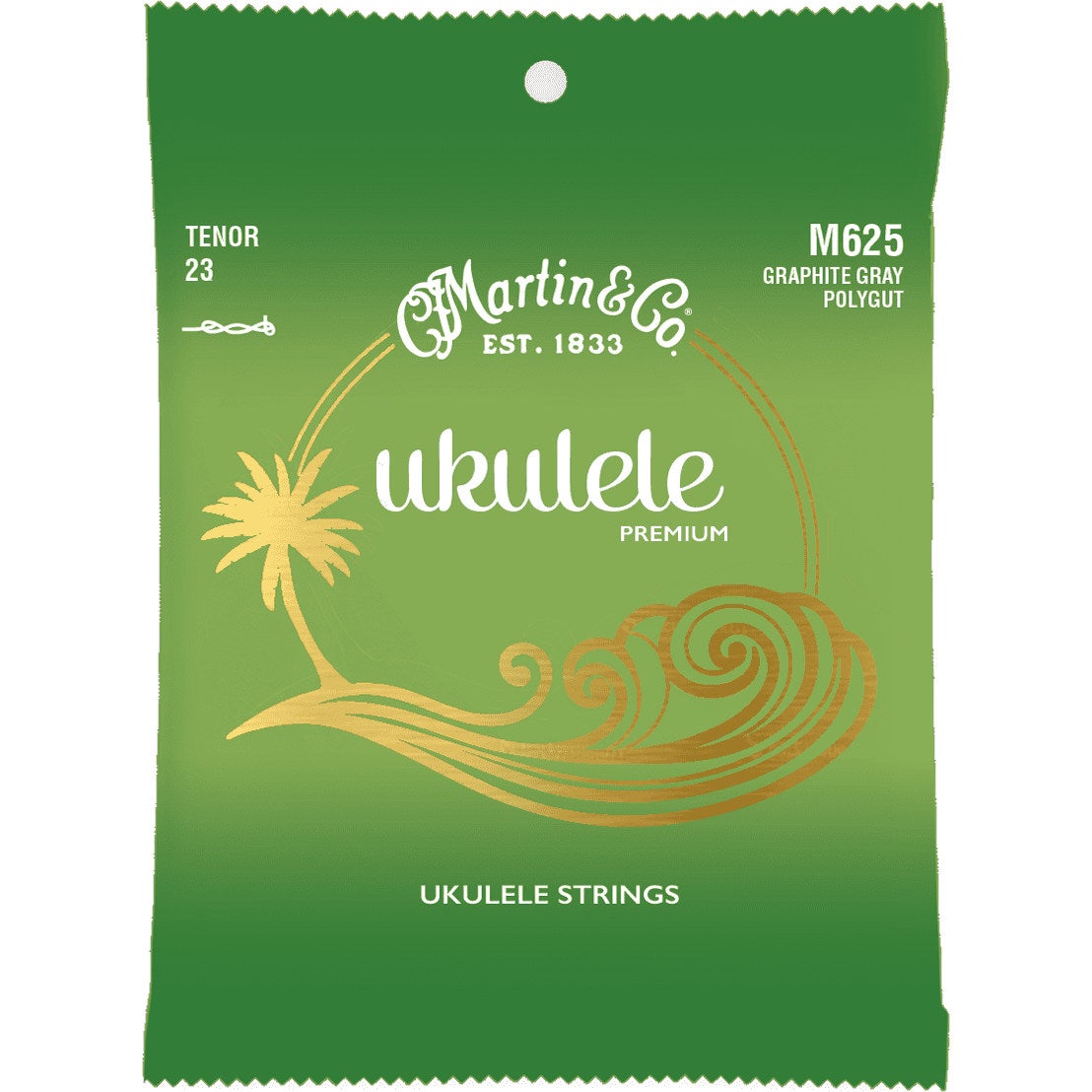 Martin Strings M625 Graphite Gray Polygut strängar för tenor uke