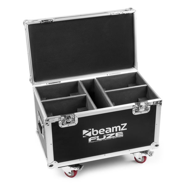 BeamZ FCFZ4 flightcase voor 4x Fuze movingheads
