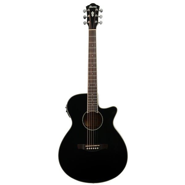 Ibanez AEG10II Black elektrisch-akoestische gitaar