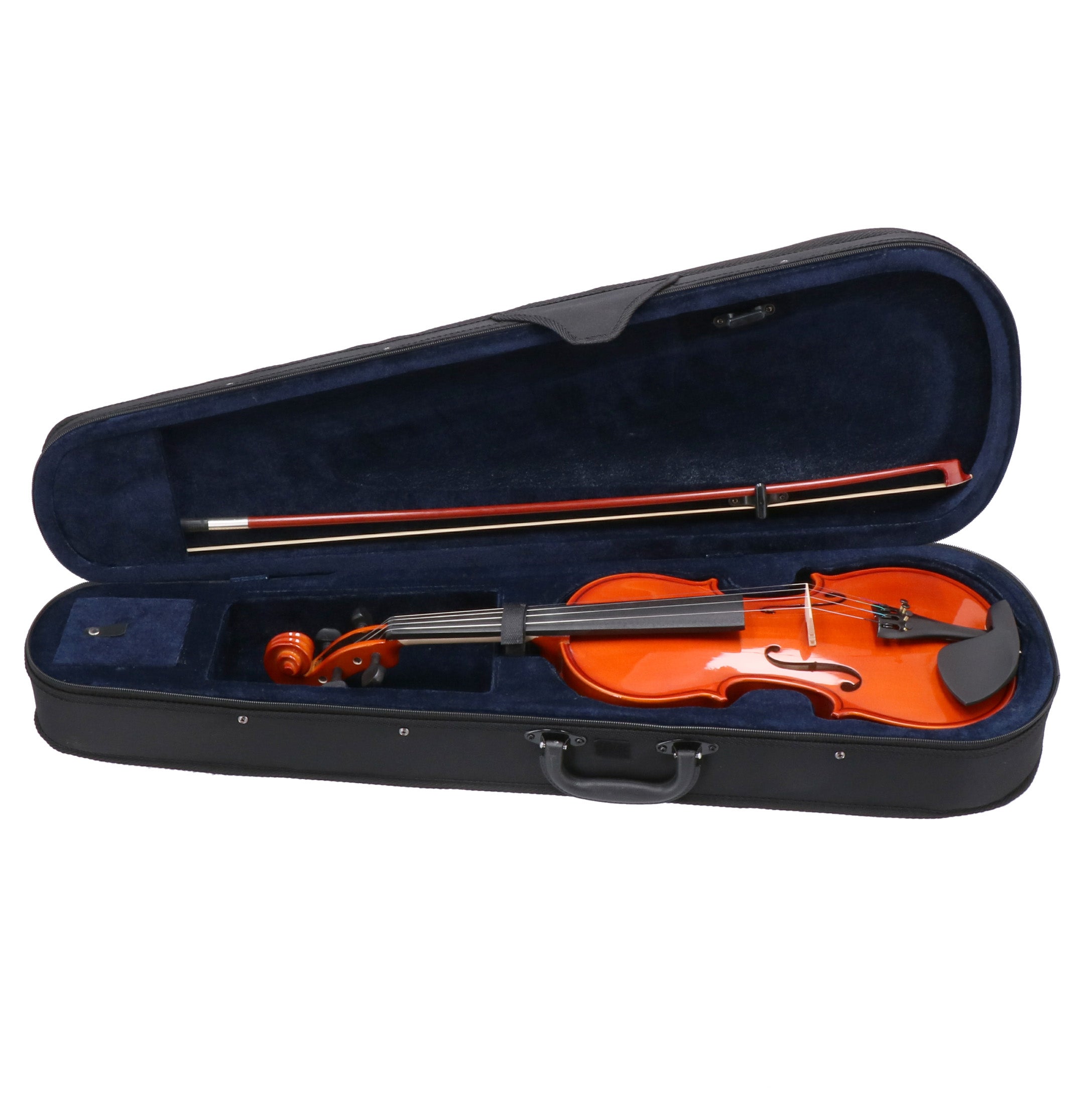 Fazley Vivace VI-200 4/4 violin med mjukt fodral, stråke och kolofonium