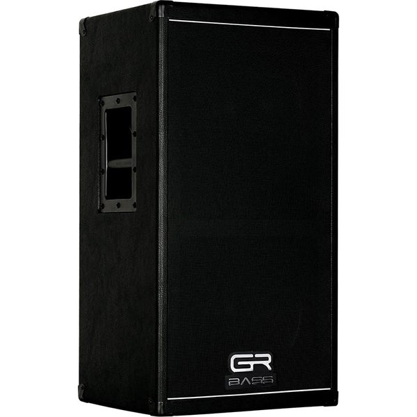 GRBass GR208/8 500W 2x8 basgitaar cabinet 8 Ohm zwart
