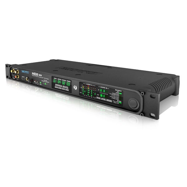 Motu HDX-SDI with Thunderbolt technology audio-video interface