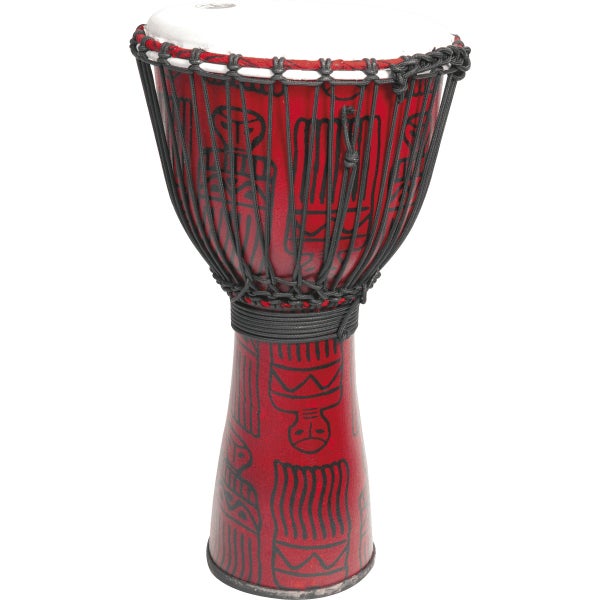 Tanga FIBD8-RD Energy kunststof djembe 8 inch rood
