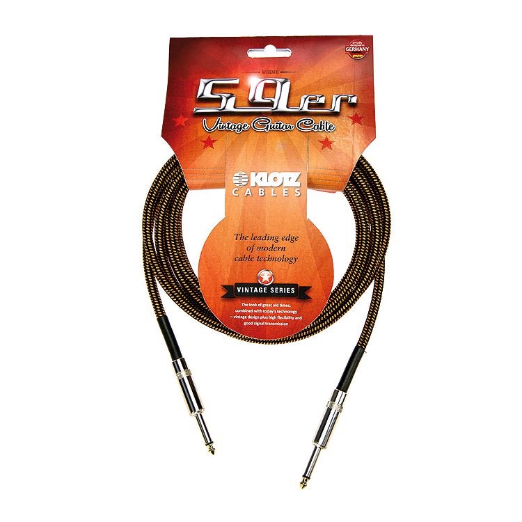 Klotz 59er vintage gitarrsladd 3 meter