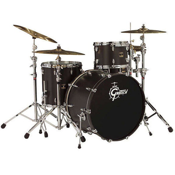 Gretsch Drums RN1-R643-SB Renown Maple 2013 Satin Black shellset