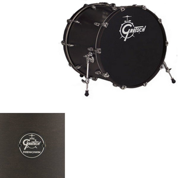 Gretsch Drums RN1-1822B-SB Renown Maple 2013 Satin Black