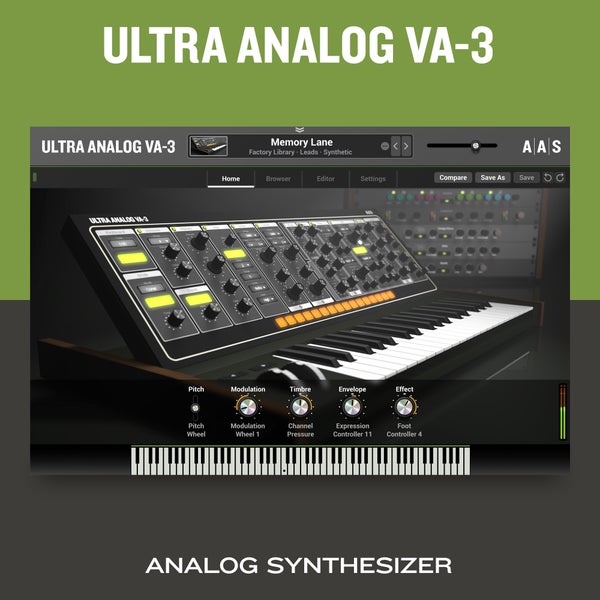 AAS Ultra Analog VA-3 + PACKS bundle (download)