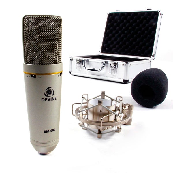 Devine BM-600 grootmembraan condensator studiomicrofoon