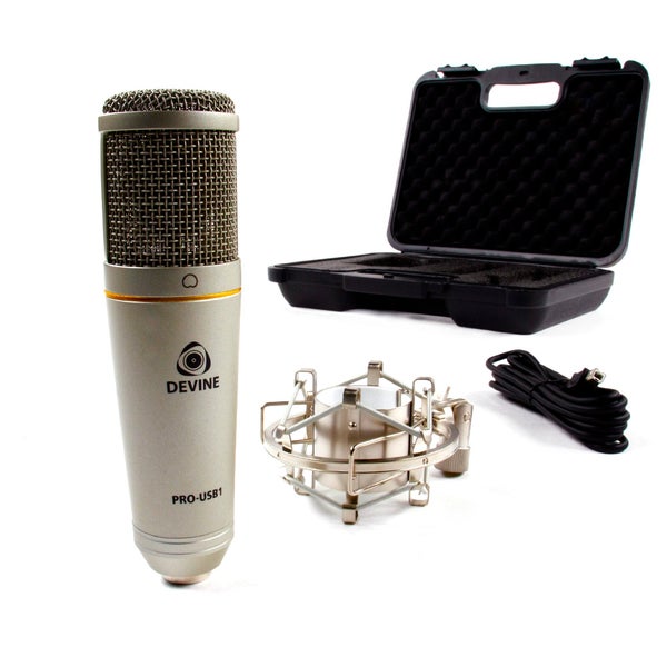 Devine PRO-USB1 condensator USB studiomicrofoon