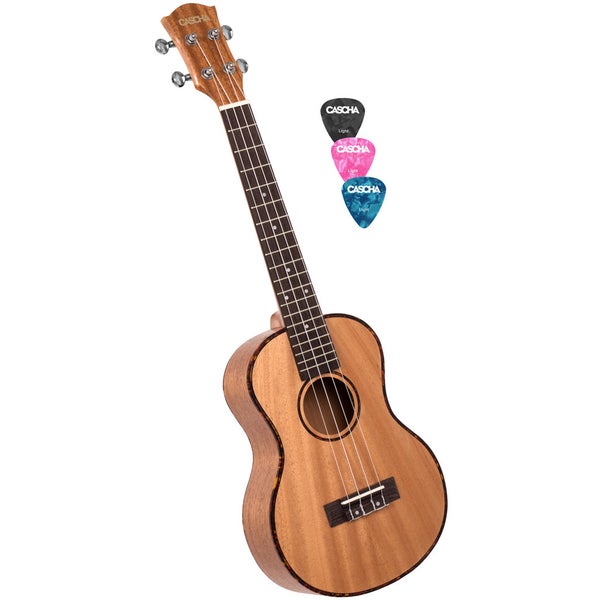 Cascha HH 2047 premium mahogany tenor ukelele