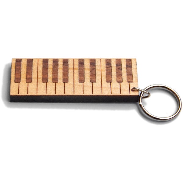Berben BDSI-P-E piano sleutelhanger esdoorn/noten