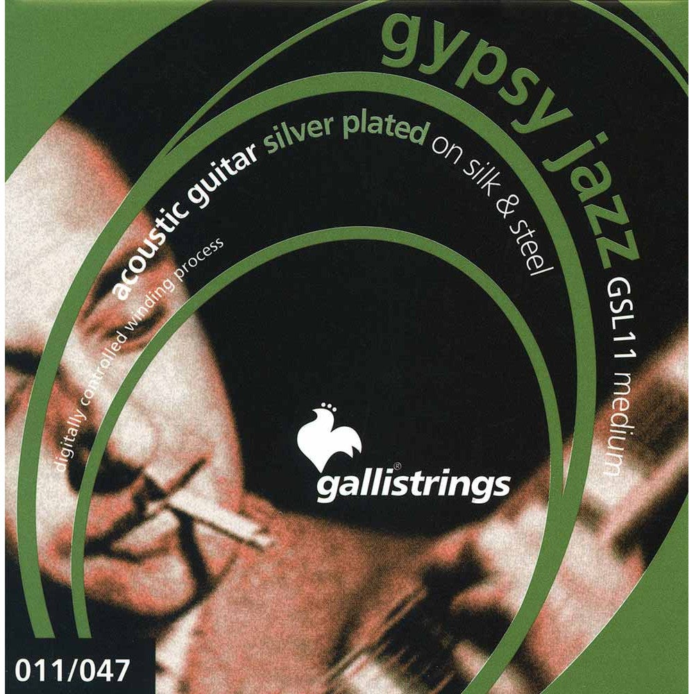 Galli Strings GSL11 Gypsy Jazz akustisk gitarr strängar