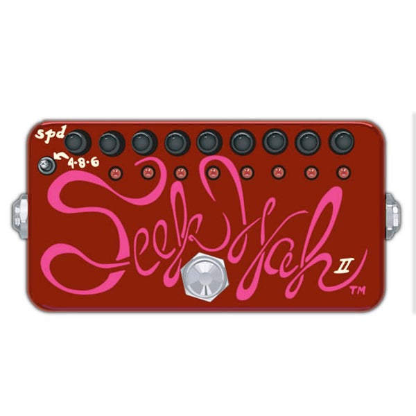 ZVEX Effects Seek Wah II step filter-pedaal