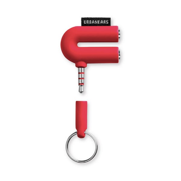 Urbanears Slussen signaalsplitter Tomato