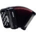 Hohner Nova III 96 Zwart, B-Griff accordeon
