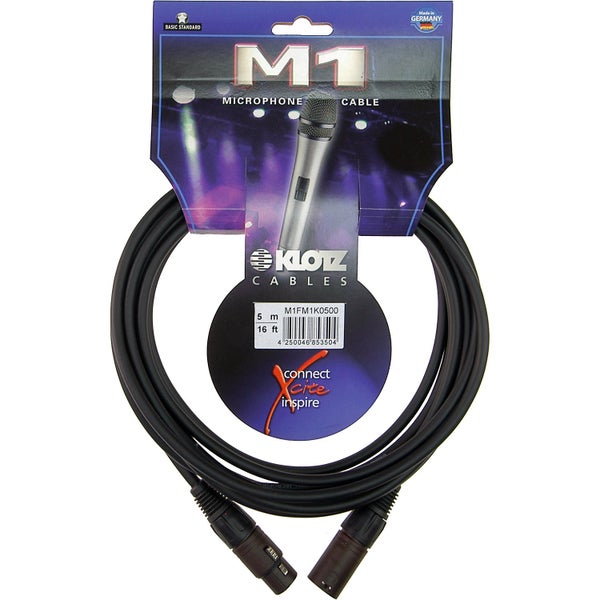 Klotz M1FM1K0300 XLR-microfoonkabel 3 meter