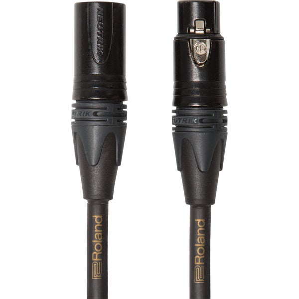 Roland RMC-GQ3 Gold Series Quad microfoonkabel 1 meter