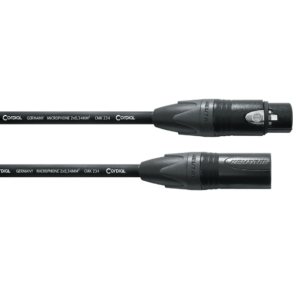 Cordial CPM10FM-234 Peak XLR (male) / XLR (female) kabel 10 meter