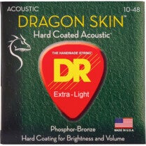 DR Strings DSA-10 Dragon Skin Extra Light 10-48 westerngitaarsnaren