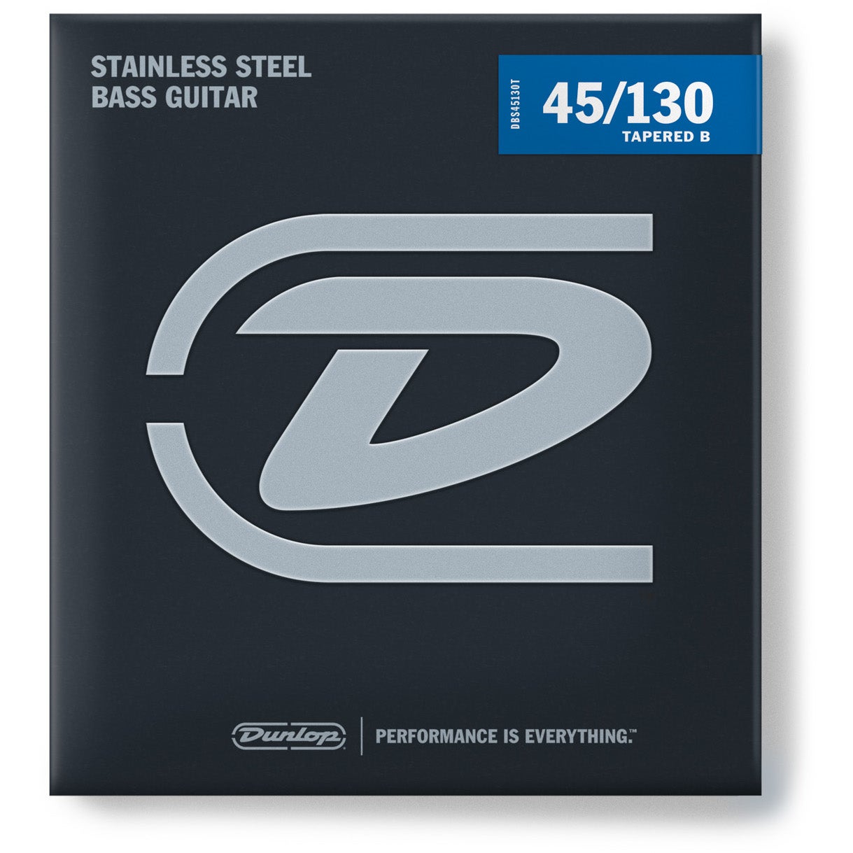 Dunlop DBS45130 Stainless Steel Medium 45-130 för 5-strängad basgitarr