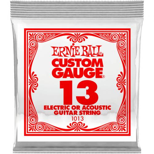 Ernie Ball 1013 Plain Steel Guitar String, .013