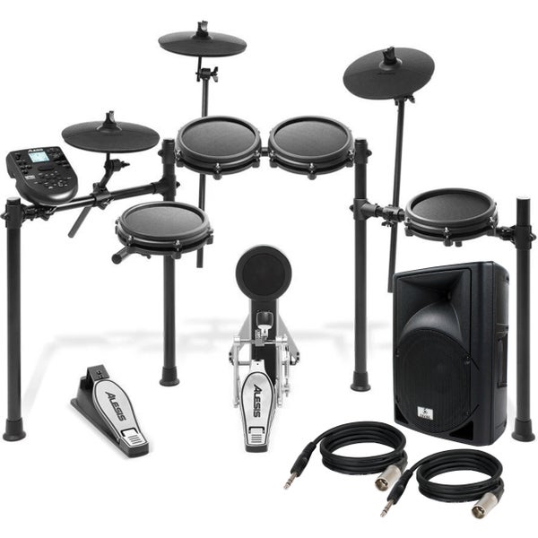 Alesis Nitro Mesh Kit elektronisch drumstel + versterker + 2x kabel