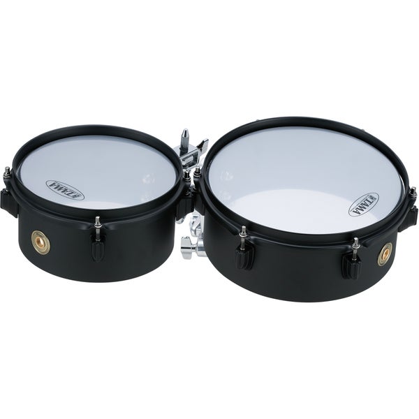 Tama MT810STBK Metalworks Effect Series 8 x 4 + 10 x 4 inch Mini-Tymp