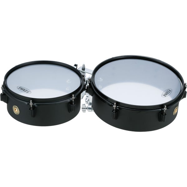 Tama MT1012STBK Metalworks Effect Series 10 x 4 + 12 x 4 inch Mini-Tymp