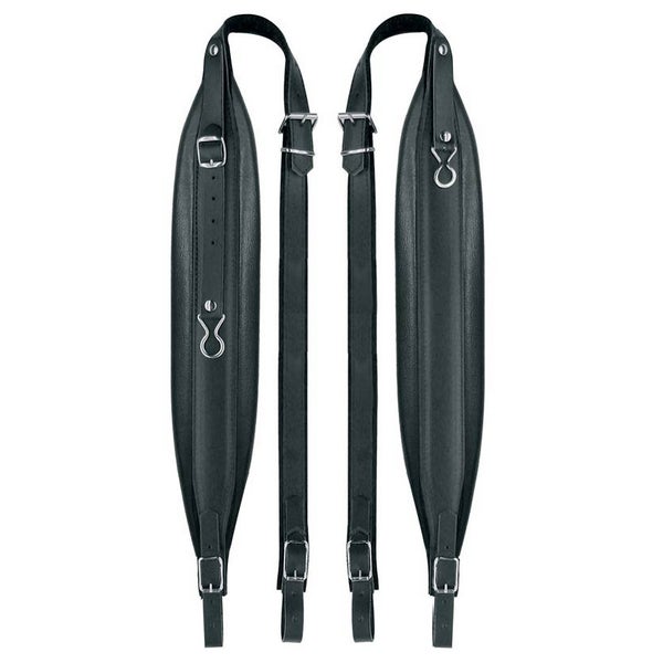 Boston 100-X-LS Accordeonriemen, 120 bas, 10cm breed, nerfleer en skai