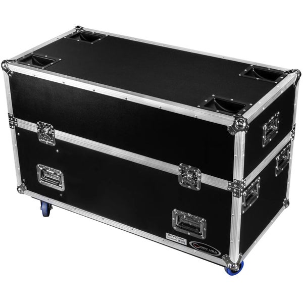 Odyssey FZ2FSM40W dual 40-43" flat screen monitor flightcase