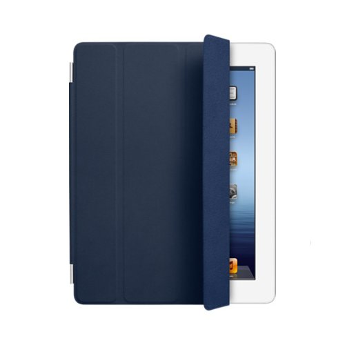 Apple MD303ZM/A Smart Cover leer voor iPad donker blauw
