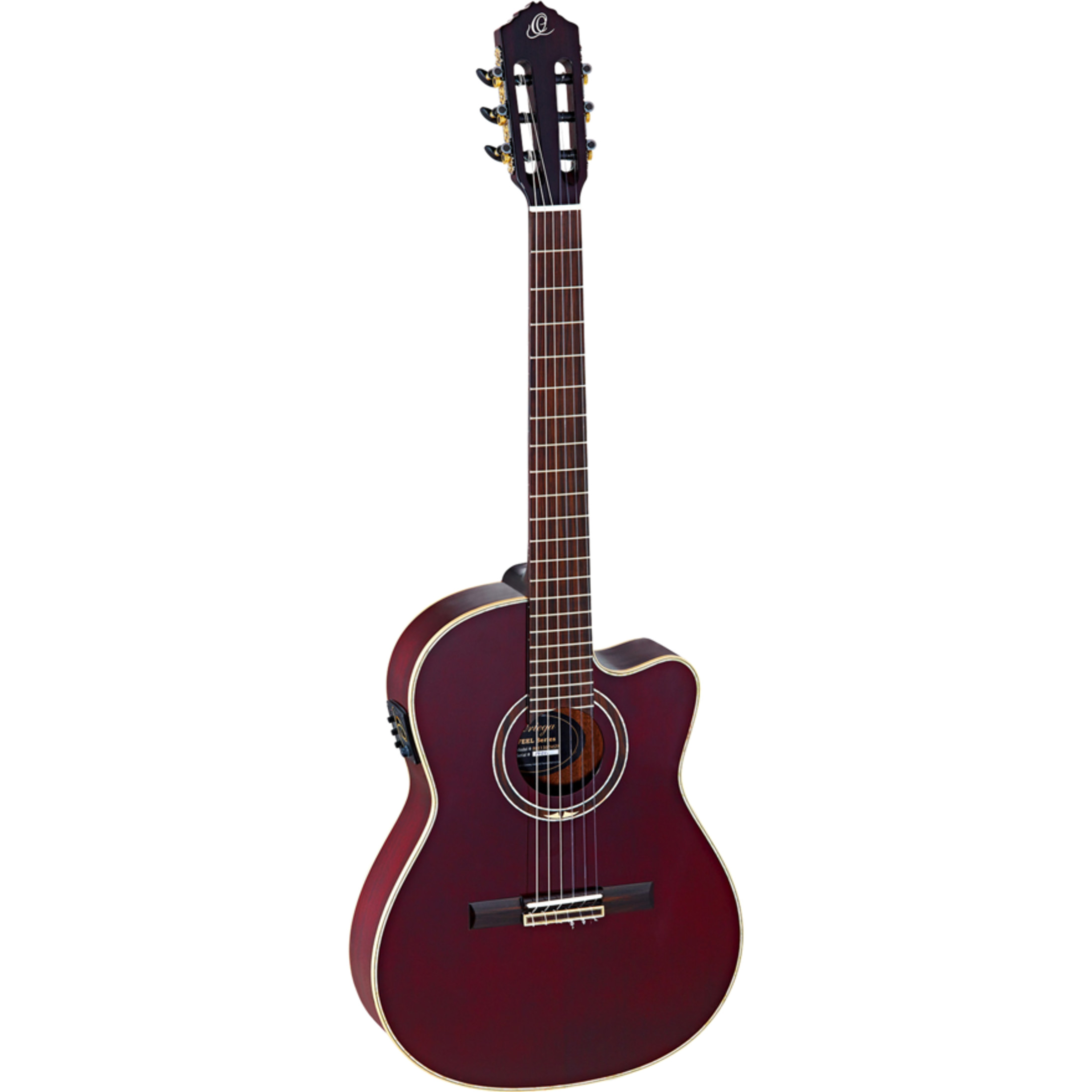 Ortega Feel Series RCE138-T4STR guitare classique avec housse