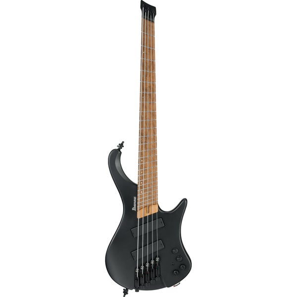 Ibanez Bass Workshop EHB1005MS Black Flat 5-snarige elektrische multiscale basgitaar met gigbag