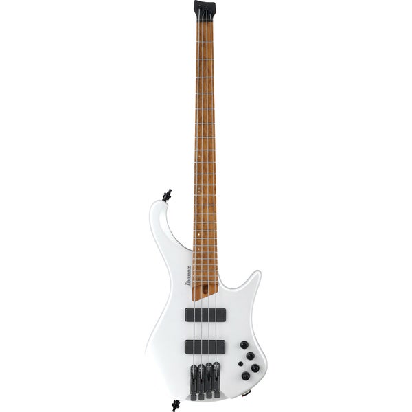 Ibanez Bass Workshop EHB1000-PWM Pearl White Matte headless elektrische basgitaar met gigbag