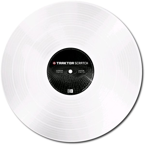 Native Instruments Traktor Scratch Control Vinyl MKII wit