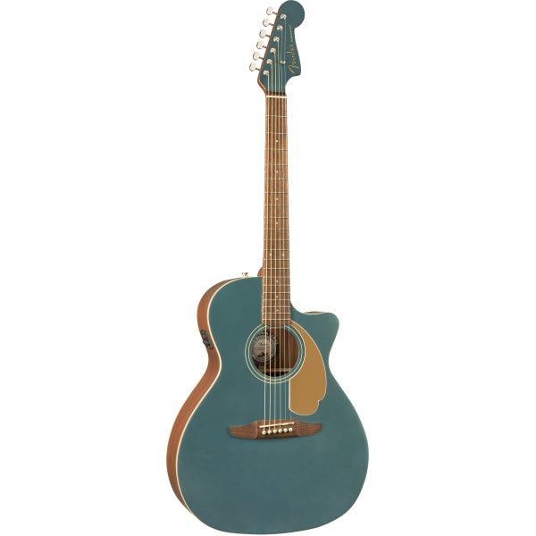 Fender Newporter Player Ocean Teal elektrisch-akoestische westerngitaar