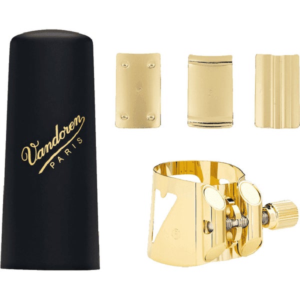 Vandoren LC08P Optimum gouden ligatuur voor tenor saxofoon