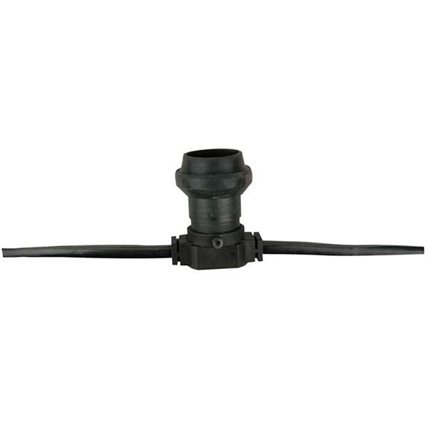 Showtec Belt Light E27 zwarte prikkabel IP44 zonder lampen 10 meter