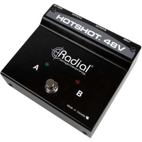 Radial HotShot 48V Microphone Switcher