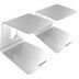 Mono Studio monitor stands (set van 2, Silver)