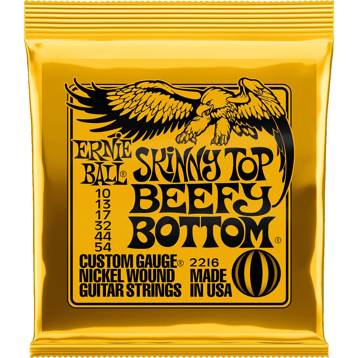 Ernie Ball 2216 Skinny Top Beefy Bottom strängset för elgitarr