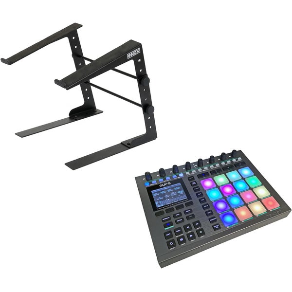 Nektar AURA Beat Composer + Innox IVA 05 MKII laptop tabletop stand