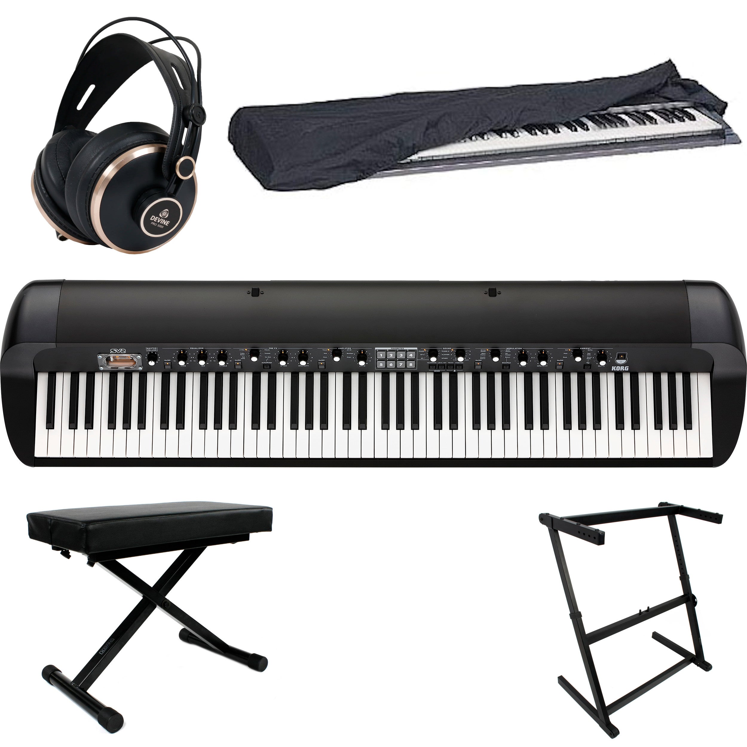 Korg SV2 88 + accessoirebundel 2