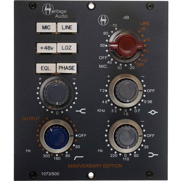 Heritage Audio 1073/500 preamp en equalizer