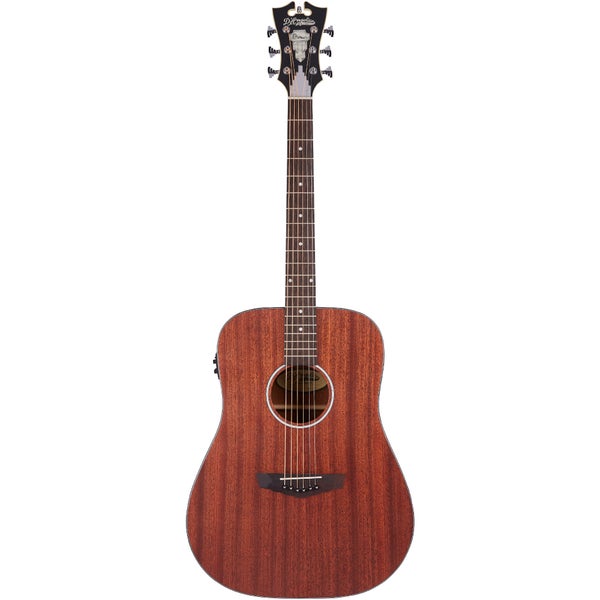 D'Angelico Premier Lexington LS Natural Mahogany elektrisch-akoestische westerngitaar