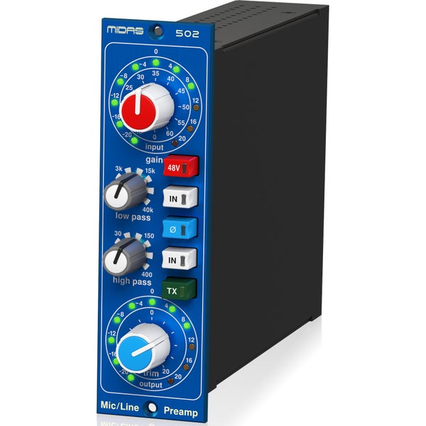 Midas 502 V2 microfoon voorversterker
