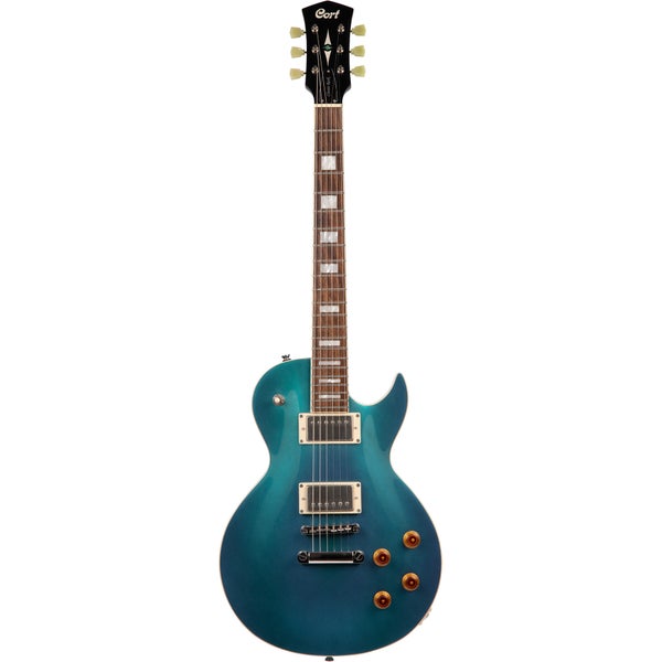 Cort Classic Rock CR200 Flip Blue elektrische gitaar met pearlescent afwerking