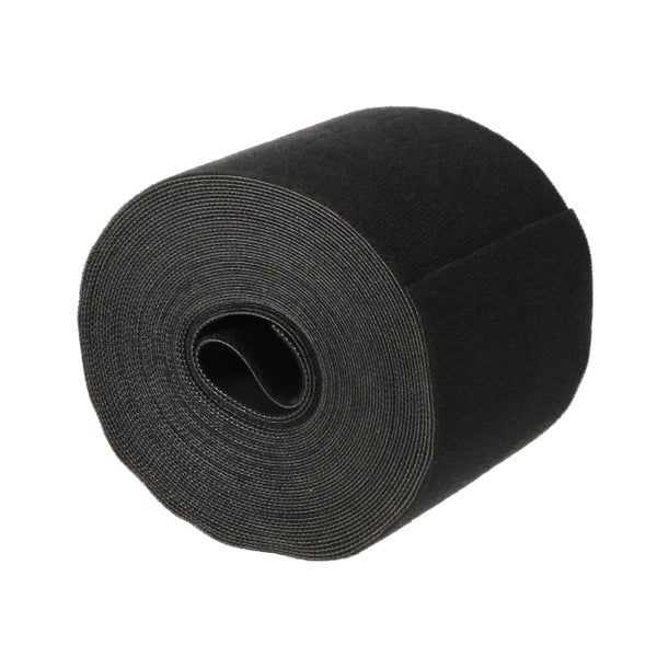 Innox HNL-100-10m-BK zwart klittenband 100 mm breed, 10m lengte