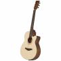 Fazley W100NE-4/4 elektrisch-akoestische solid top westerngitaar naturel